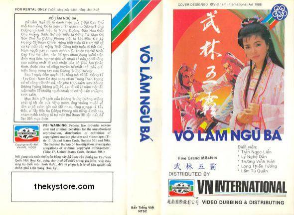 Võ Lâm Ngũ Bá Võ Lâm Ngũ Bá